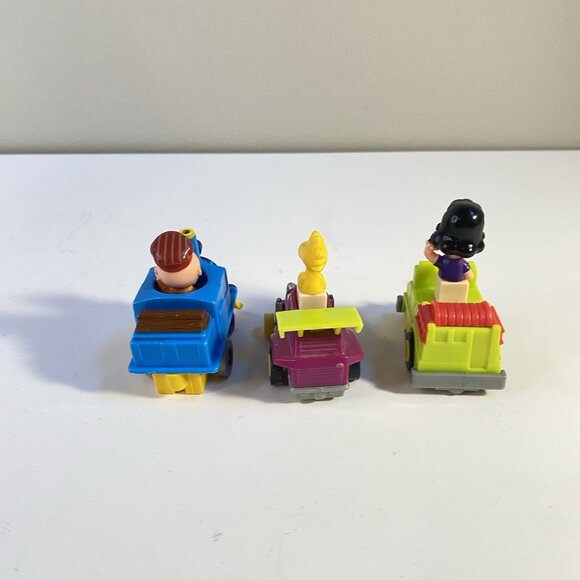 Vintage McDonald’s Peanuts Happy Meal Cars Set Charlie Lucy Woodstock - Picture 3 of 6